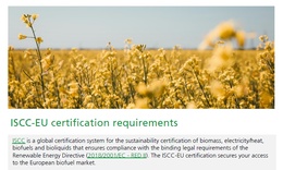 ISCC-EU certification requirements