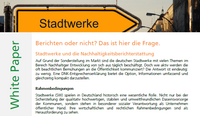 Stadtwerke und die Nachhaltigkeitsberichterstattung