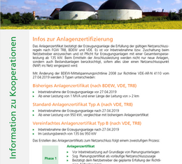 PDF-Datei von Infos zur Anlagenzertifizierung