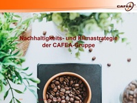 Präsentation zur Nachhaltigkeits- und Klimastrategie