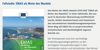 Gewinner des Umweltpreises -Fallstudien veröfffentlicht im Juni 2021