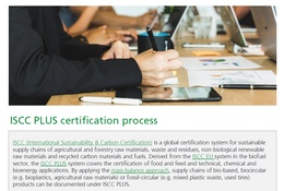 ISCC-PLUS certification process