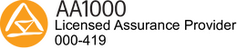 Lizenz der GUTcert zur AA1000