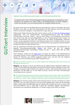 GUTcert interview