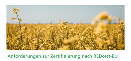 Anforderungen zur REDcert Zertifizierung