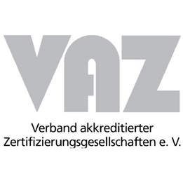 Logo von VAZ - Verband akkreditierter Zertifizierungsgesellschaften e.V.