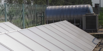 Solaranlage mit Speichermedium