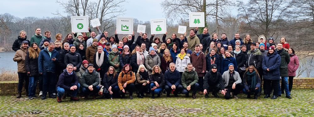 GUTcert Teamfoto zum Thema Klimamanagment
