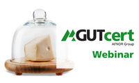 Käseglocke und GUTcert Logo