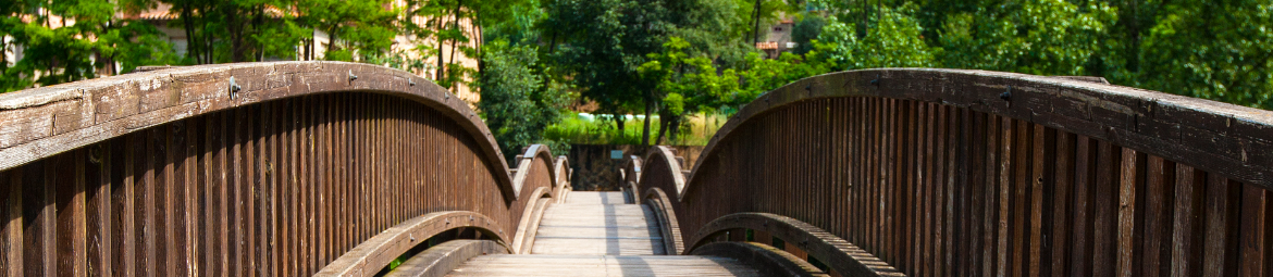 Holzbrücke zum anderen Ufer - Wir bauen die Brücke zum neuen Zertifizierer.